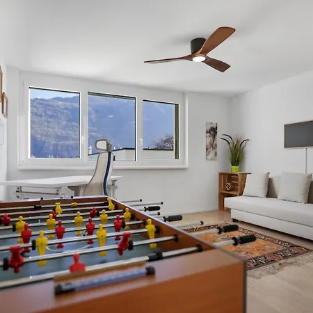 Saillon, Maison 5 Pers - Terrasse - Parking Prive *