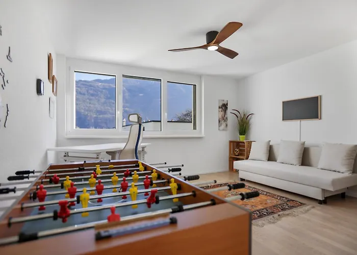 Saillon, Maison 5 Pers - Terrasse - Parking Prive *