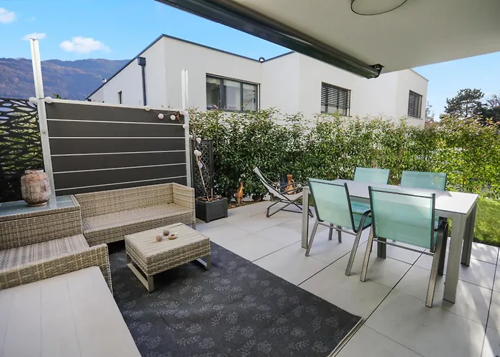 Saillon, Maison 5 Pers - Terrasse - Parking Prive