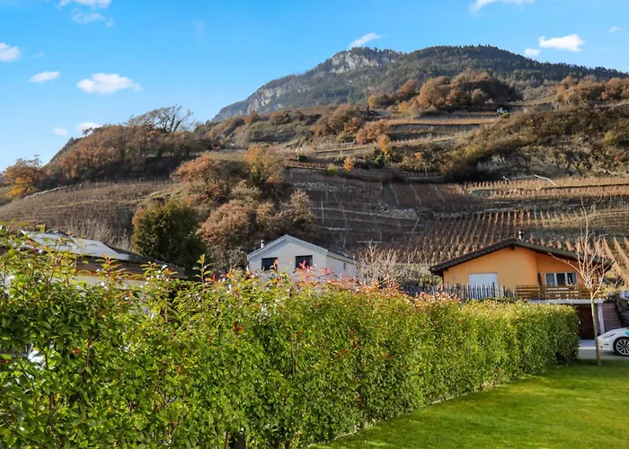 Saillon, Maison 5 Pers - Terrasse - Parking Prive Holiday home